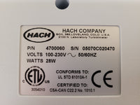 HACH 2100N Laboratory Turbidimeter 47000-60 - Good Lamp!