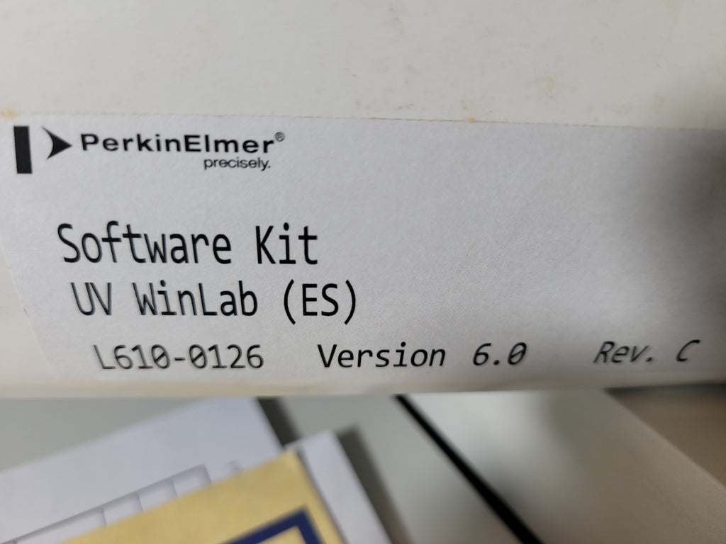 Sipper Computer Perkin Elmer Lambda 25 UV/Vis Spectrophotometer w/ sipper, computer, t ...
