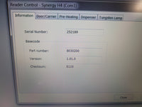 Agilent BioTek Synergy H4 Hybrid Microplate Reader H4MLFAD