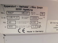 Eppendorf 5417R Refrigerated Centrifuge w/ F-45-24-11 Rotor, super clean!