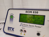 BTX ECM 830 Electroporation Electro Square Porator, Square Wave, 5 to 500V