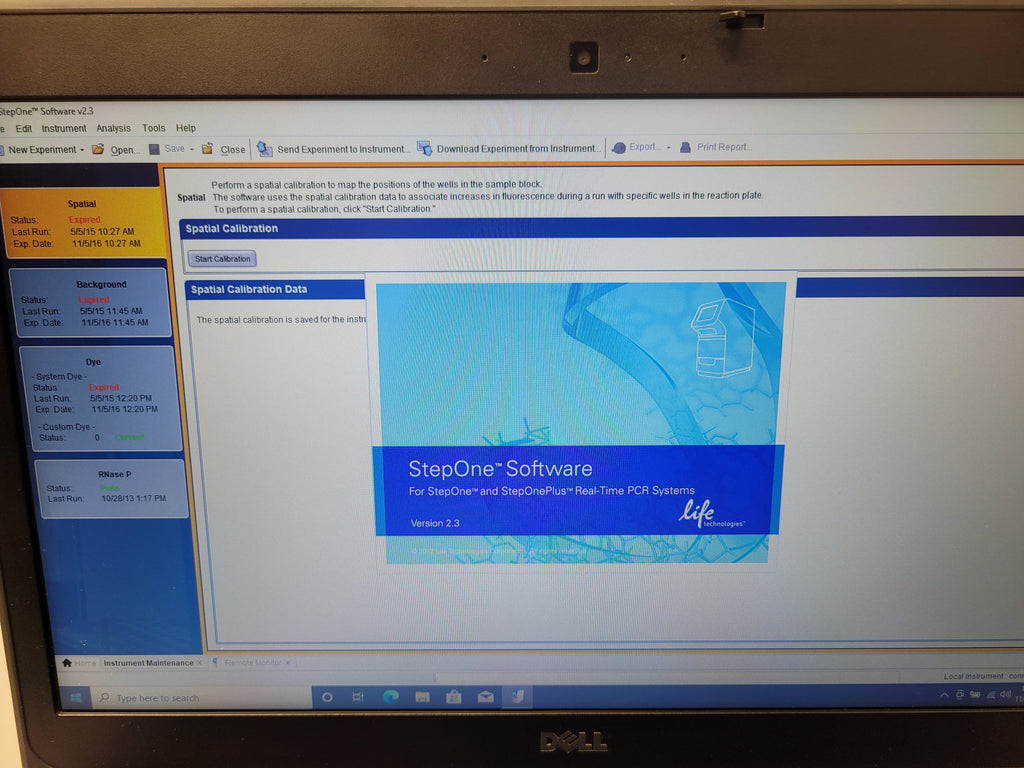 Step One Software 2012 ABI StepOnePlus Real Time PCR System with Step One Plus Control L ...