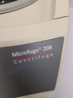 Beckman Coulter Microfuge 20R IVD Centrifuge w/ Rotor & Lid and Warranty
