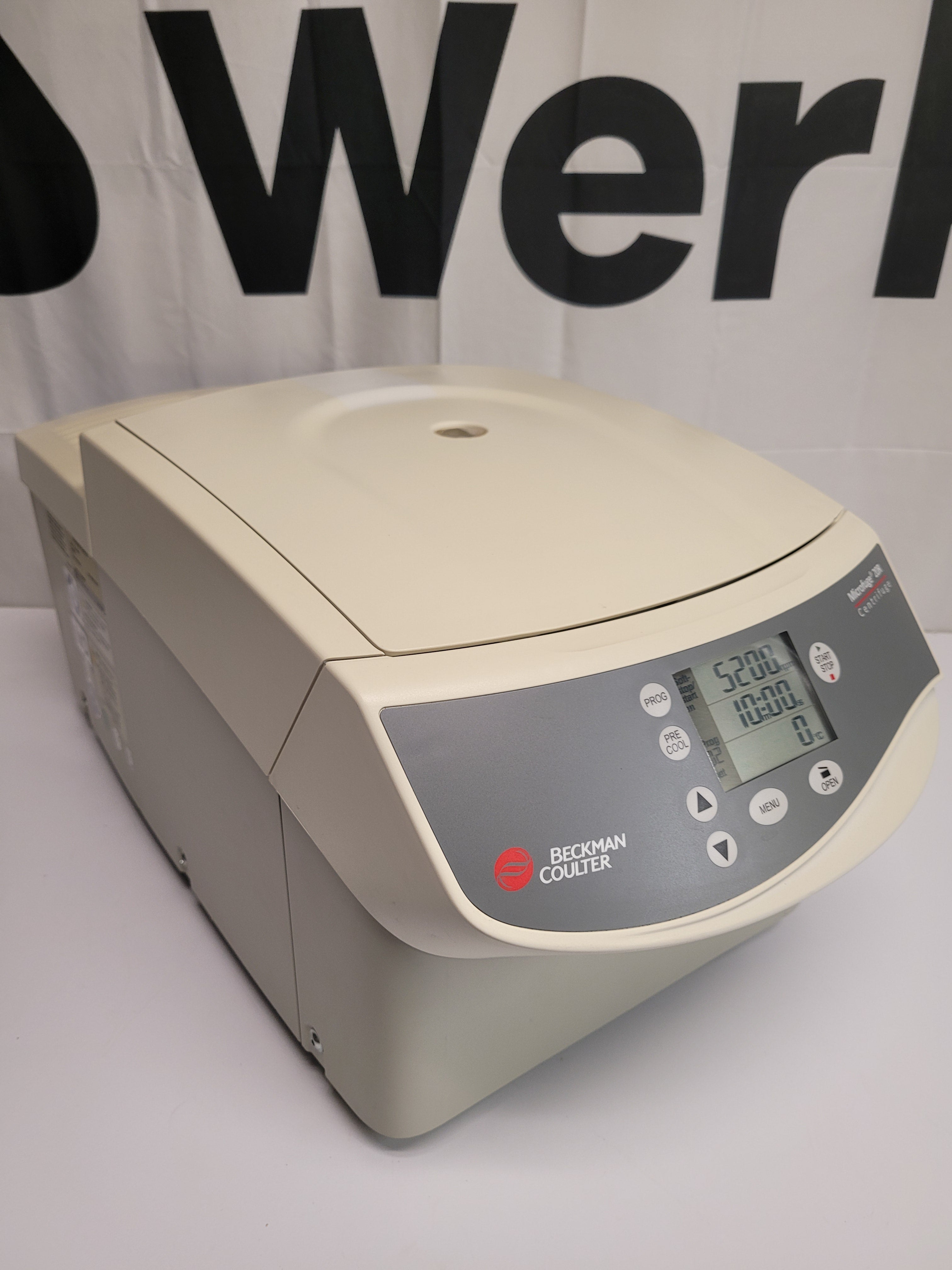 Beckman Coulter Microfuge 20R IVD Centrifuge w/ Rotor & Lid and Warran ...