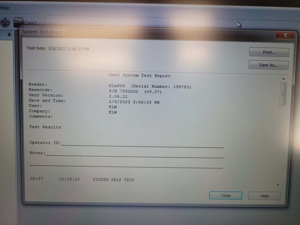 BioTek ELx800 UV Absorbance Microplate Reader, tested, warranty ...