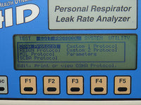 OHD FitTester 3000 Personal Respirator mask Leak Rate Analyzer with accessories