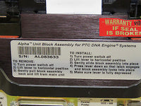 MJ Research PTC-200 Peltier Thermal Cycler with Alpha Unit Block Thermocycler