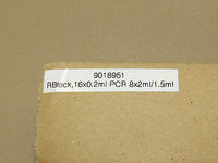 Qiagen Cat No./ID: 9018951 Reagent Block, 16x0.2ml/2ml Flat/1.5ml Tapered *New*