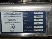 Baker SterilChemGARD III Advance SG403TX 4FT Biological UV Safety Cabinet Hood