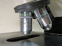 Nikon Labophot Microscope w/ 2x, 4x, 10x, 20x & 40x Optics, Condenser, Dual Head