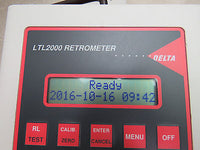 DELTA LTL 2000 RetroMeter, highway DOT road surface markings retroreflectometer