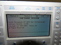 Varian CP-3800/3380 Gas Chromatograph w/ Saturn 2200 MS & 8400 Autosampler