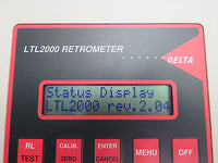 DELTA LTL 2000 RetroMeter, highway DOT road surface markings retroreflectometer