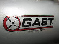 GAST 3HBB-34T-M300X Piston Air compressor tank and upgraded pressure switch