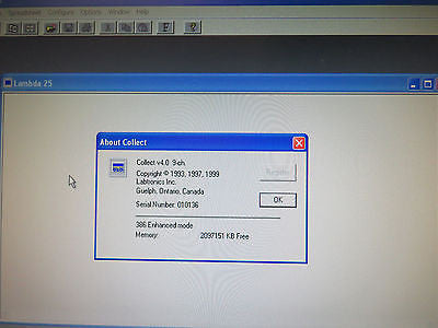 Perkin Elmer Lambda 25 UV/Vis Spectrophotometer w/ PC UV Winlab 5.1.5 ...