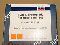 Qiagen Cat No./ID: 990552 5 ml Tube; Graduated, Flat-Base *New*