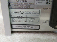 Lot of 2 Varian CP-8200 Autosamplers - for parts or repair only