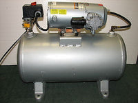 GAST 3HBB-34T-M300X Piston Air compressor tank and upgraded pressure switch