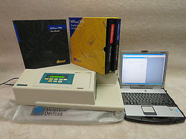Molecular Devices Spectramax 384 Plus Microplate Reader Laptop & Softmax License