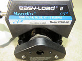 Cole Palmer MasterFlex L/S 7557-04 w/ 7557-02 Easy-Load II Peristaltic Pump & 77200-50 head