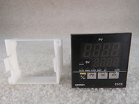 Omron E5CK-AA1-500 Digital Temperature Controller with Panel Retainer Mount