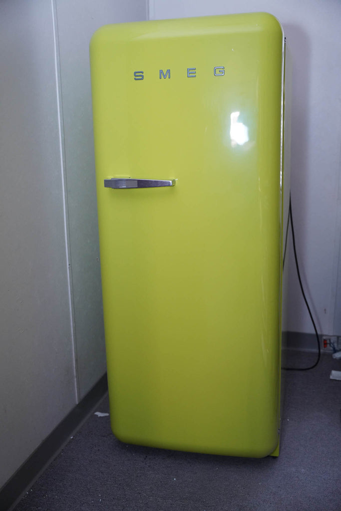 Smeg 50's Style Retro LIME GREEN Refrigerator with Ice Compartment