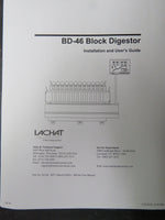 LACHAT Hach BD-46 Block Digestor with Operator Guide - Tested with Warranty