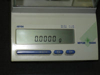Mettler Toledo AB104 Analytical Balance Laboratory Benchtop Scale - Weight Verified