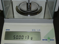 Mettler Toledo AB104 Analytical Balance Laboratory Benchtop Scale - Weight Verified