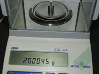 Mettler Toledo AB104 Analytical Balance Laboratory Benchtop Scale - Weight Verified