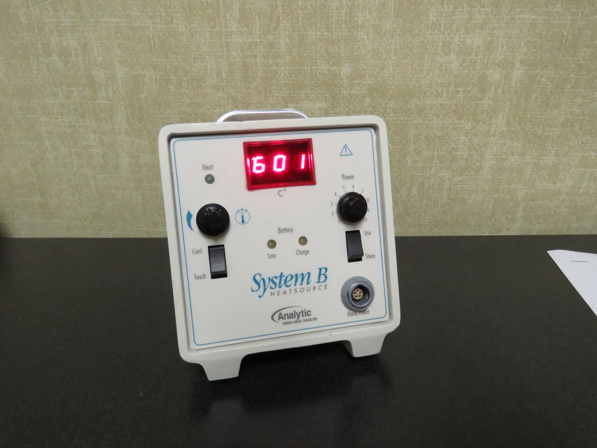Analytic Sybron Endo System B 1005 Dental Heat Source w/ New Batteries ...