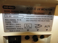 Bio-Rad Model EM-1 Econo UV monitor for parts or repair
