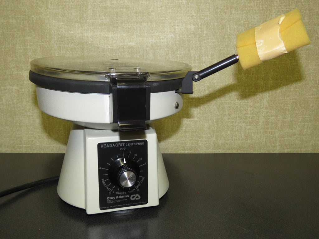 Clay Adams READACRIT 0591 Benchtop Centrifuge Rotor / Magnifying Glass - Exceptional Condition!
