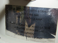 Stryker 848 Cast Cutter AND 886 Plaster Vac w/ Mobile Stand & New Blade & Bag