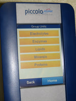 Abaxis Piccolo Xpress 1100-1000 Chemistry Analyzer with Manual & Power supply