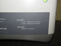 EmCyte Corporation Pure PRP, PRP & BMA Executive Centrifuge w/ A-4-38 Rotor & Swinging Buckets 120V