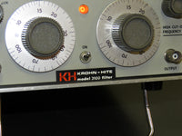 KROHN-HITE Model 3100 10 Hz to 1 MHz BANDPASS (HI-LO) FILTER