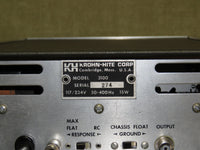 KROHN-HITE Model 3100 10 Hz to 1 MHz BANDPASS (HI-LO) FILTER