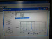 Jasco V-530 UV/VIS Spectrophotometer w Control Software & LSE-701 Long Path Cell Holder