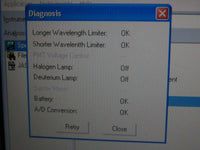 Jasco V-530 UV/VIS Spectrophotometer w Control Software & LSE-701 Long Path Cell Holder