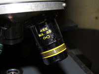 American Optical AO Spencer "One Fifty" Inspection microscope 45x 10x Dark Phase Objectives