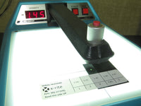 X-rite 301 Transmission Densitometer w/Manual, New Bulbs, 301-27 Calibration Strip