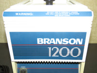 Branson 1200 Small Benchtop Ultrasonic Cleaner B-1200R-1 - Tested!