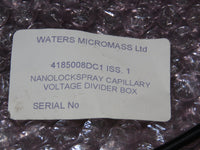Waters NanoLockspray Capillary Voltage Divider p/n 4185008DC1 ISS 1