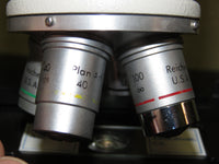 Reichert-Jung Series 150 Binocular Microscope w/ 4 Objectives 4X 10X 40X 100X