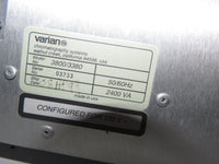 Varian CP-3800/3380 Gas Chromatograph w/ Saturn 2000 MS & 8400 Autosampler