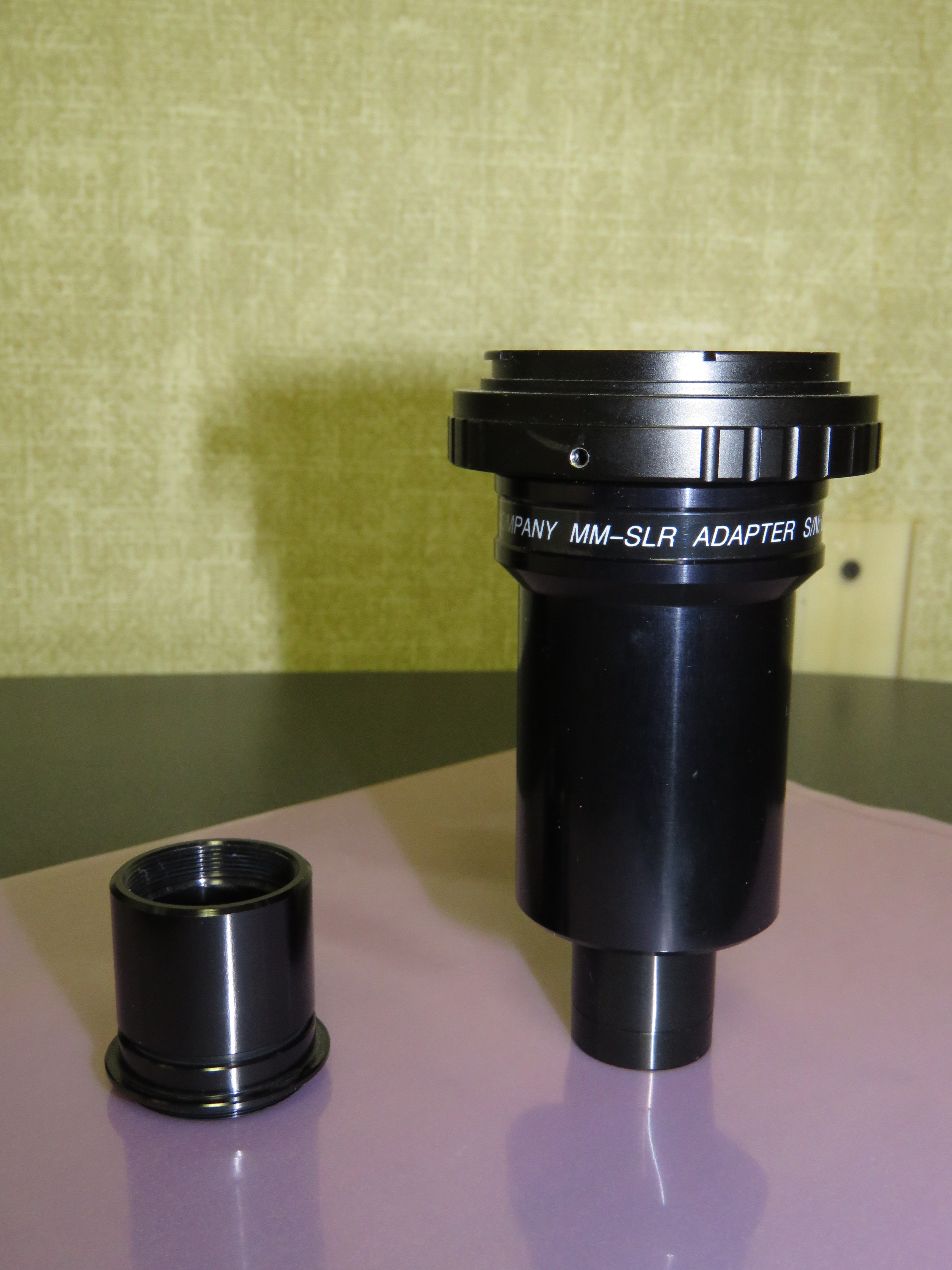 Martin Microscope MM-SLR 2.5x Universal DSLR to Microscope T-mount Ada ...