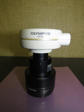 OLYMPUS DP20-5 MICROSCOPE CAMERA with U-CMAD3 & U-TV1X-2 Adapters