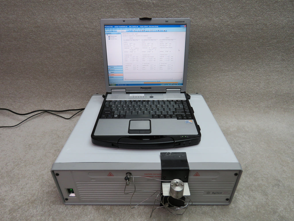 Agilent / Inficon 3000A micro GC 4ch with 3 detectors, control laptop PC with EZIQ