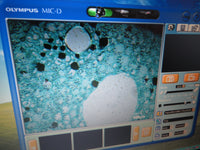 Olympus MIC-D Inverted Digital Microscope w/ Laptop & Image Recording Software